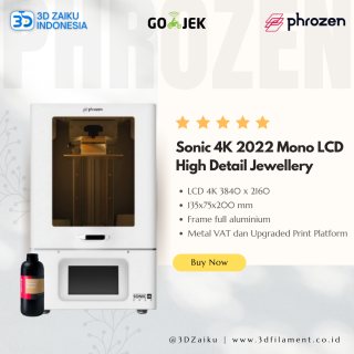 Phrozen Sonic 4K 2022 Mono LCD Resin 3D Printer High Detail Jewellery